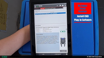 Plugin software setup and programming of FANUC Robot CRX Series compatible gripper