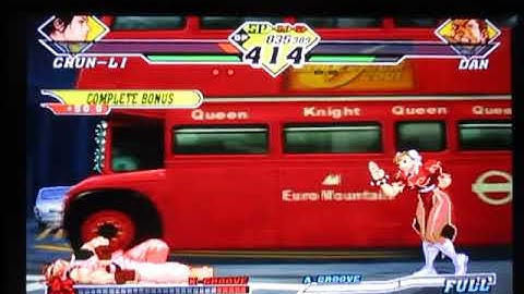Capcom vs SNK 2 EO(Gamecube)-Chun-Li Playthrough