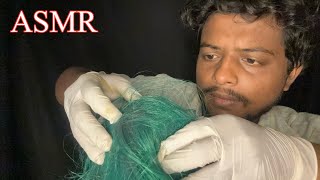 ASMR head massage sleep