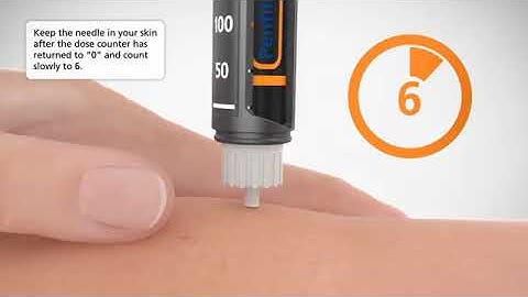 NovoPen®5 prikpen en naalden - Instructievideo