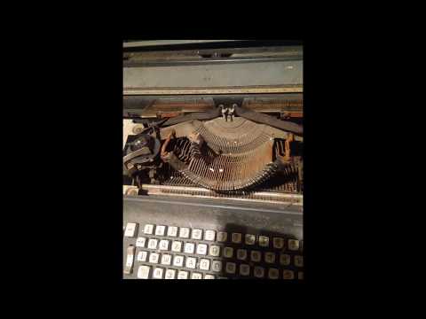 Разбор электрической печатающей машинки