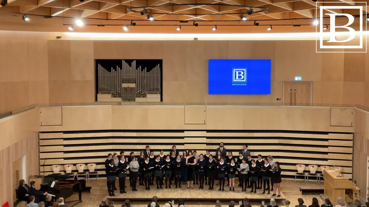 Underneath the Stars by Kate Ruby Benenden Chapel Choir perform with