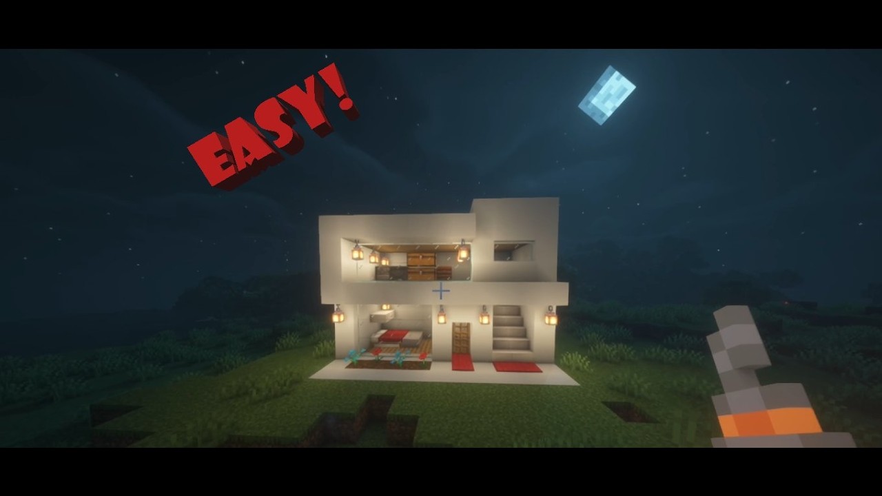How to build a modern house in Minecraft ! | MGGamerz #minecraft # ...
