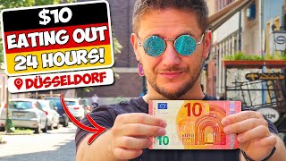 What Can You EAT FOR $10 in Germany? (in 24 Hours)