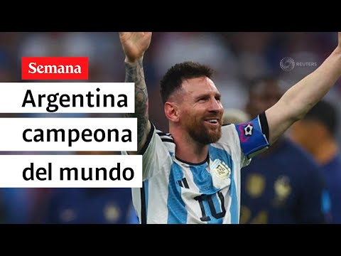 Argentina se consagró campeona del mundo en Qatar