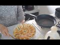 里帰り中のお昼ごはん/餃子ランチ/料理vlog