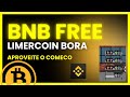 BNB FREE ? -- GAME LIMERCOIN BORA MINERAR