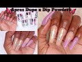 Dip Powder Nails Using Full Coverage Nail Tips | Trying Out Revel Nail Fantasy Chrome Collection