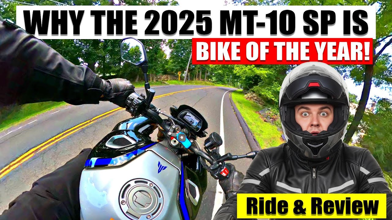 Why the 2025 Yamaha MT 10 SP is BIKE OF THE YEAR!  | Ride & Review