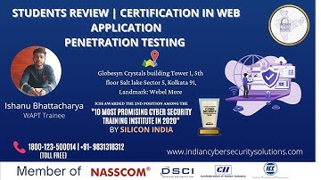 Students Review | ISHANU BHATTACHARYA | WAPT Trainee - Indian Cyber Security Solutions