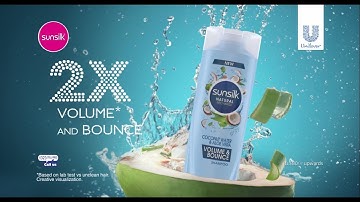New Sunsilk Volume & Bounce | For Natural Voluminous Hair