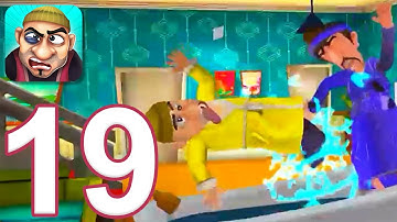 Scary Robber Home Clash - Gameplay Walkthrough Deel 19 - 2 Kerstlevels (iOS, Android)