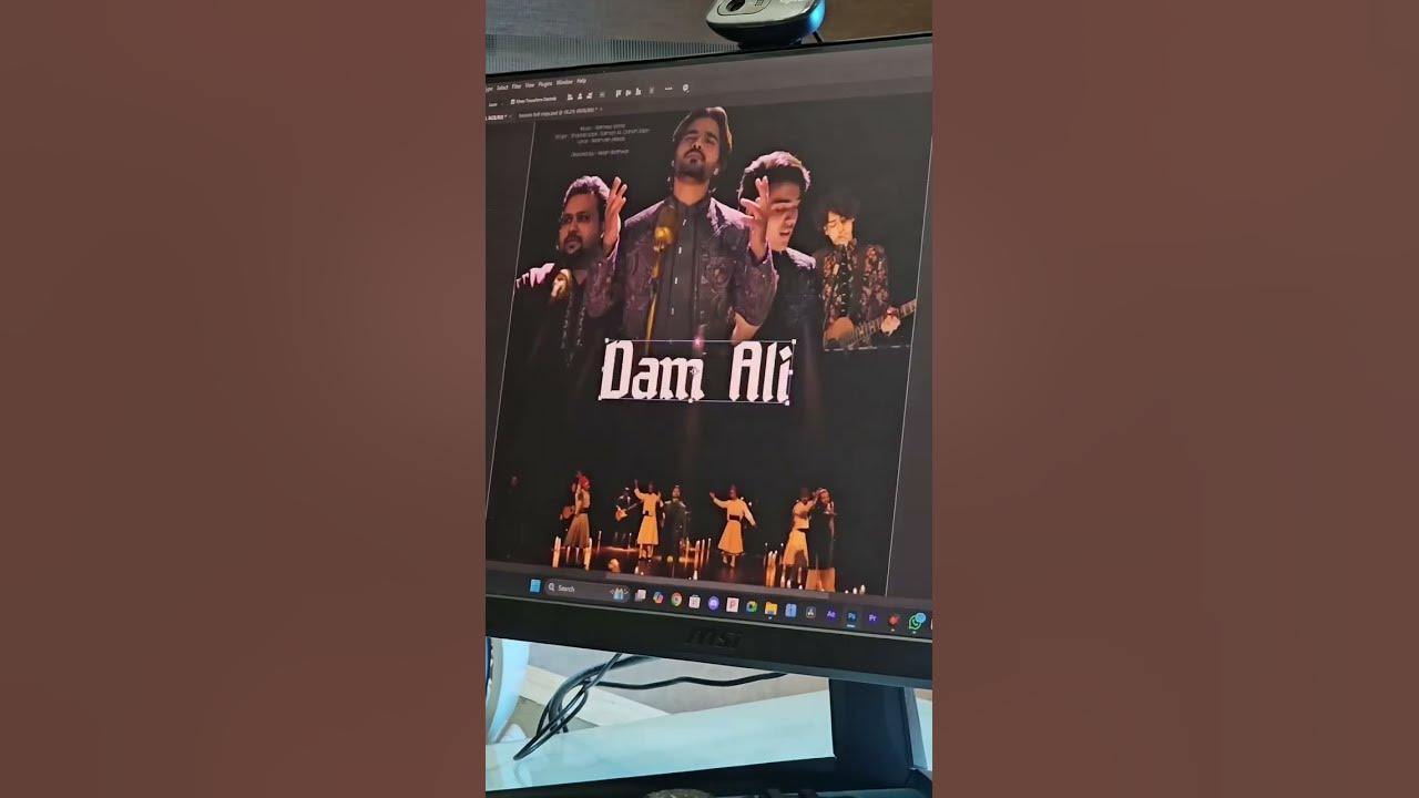 Beautiful full song out now on YouTube #DamAli Poster Design #posterdesign