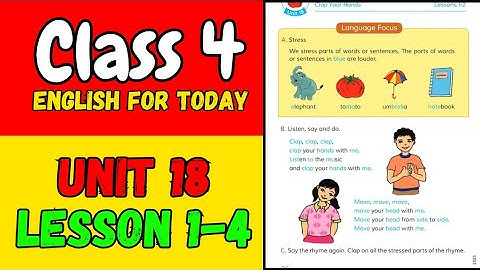 Class 4 English Unit 18 Lesson 1-4  page 36-37 || Class 4 English || চতুর্থ শ্রেণীর ইংরেজি