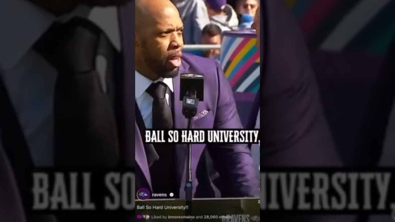 Ravens Nation! Ball So Hard University! #baltimoreravens #ravensflock #ravens #baltimoreravensnews