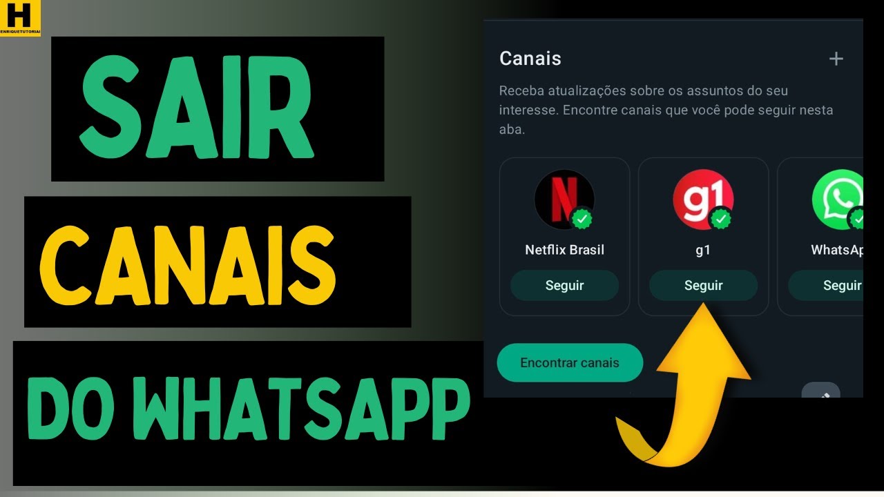 Os canais do WhatsApp mais populares do Brasil