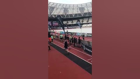 Guy Richards 5k relay Olympic Stadium