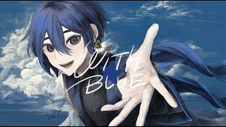 WITH BLUE