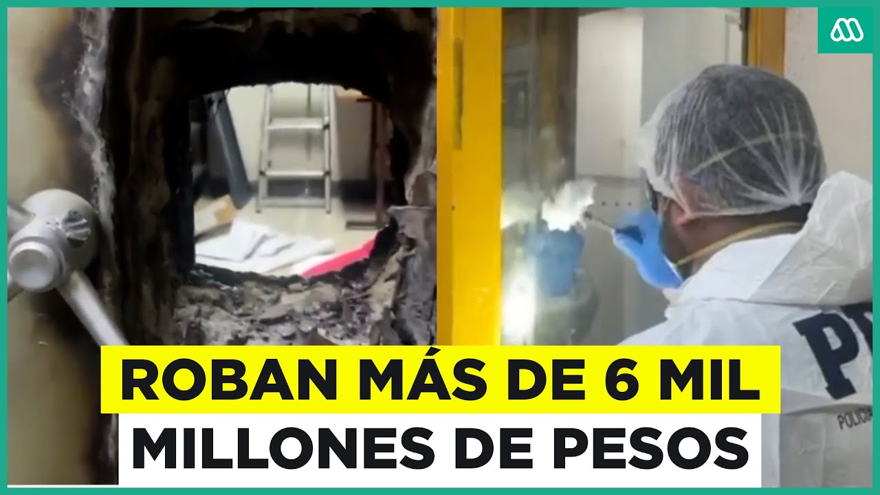 Millonario robo en banco de Valparaíso: Serían más de 6 mil millones de pesos