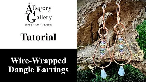 Learn How to Make Stunning Wire Wrapped Dangle Earrings