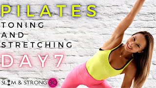 30-Minute GENTLE PILATES To Tone And Stretch Full Body \/ DAY-7