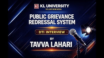 TAVVA LAHARI DTI Interviews (Project Name - Public grievance Redressal System) sec - 10