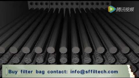 Pulse Jet Baghouse Working Principle | Dust Collector System Operation Demo