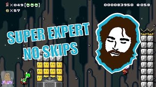 [63] Super Expert No Skips, Super Mario Maker @Vellhart
