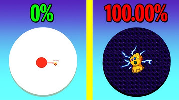 Paper.io 2 Map Control 100% World Record - Thanos Hand