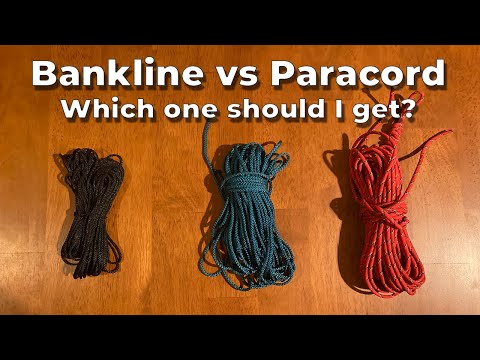 Bankline Vs Paracord: #36 vs #72 vs 5 : Which one is right for you? 