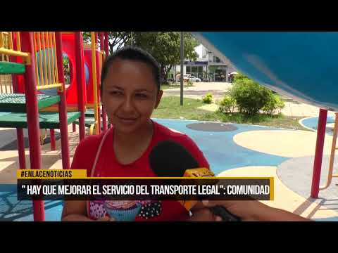 "Hay que mejorar el servicio de transporte legal" Comunidad