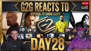 DAY 28,  G2G Reacts to Movie & TV Show Clips #g2g #30daychallenge