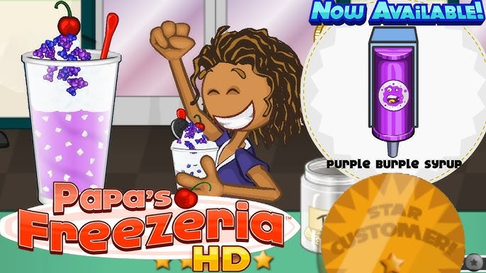 Papa's Freezeria HD Day 13 Customer Cravings Mini Game 