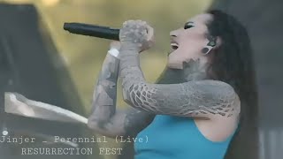 Jinjer _ Perennial (Live) - RESURRECTION FEST