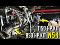 THIS IS HOW YOU MAKE MASSIVE N54 POWER (CES MOTORSPORT BOTTOM MOUNT TURBO KITS)