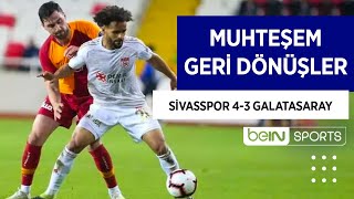 Sivasspor 4-3 Galatasaray Maç Özeti̇ Spor Toto Süper Lig - 201819 Sezonu 34 Hafta Maçı