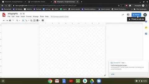 Changing Sharing settings for Google Drawings