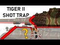 Tiger ii shot trap simulation  sherman 76mm vs tiger ii early  ansys armour piercing simulation