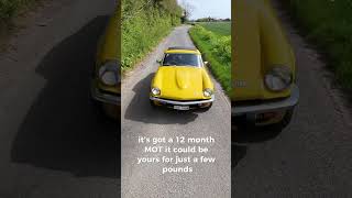 WIN this 1973 Triumph GT3 Mk3  #vintageandclassic #classiccarcompetition #triumph #gt6 #classiccar