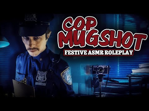 Cop Mugshot ASMR 👮‍♂️ Turns Into Festive Fashion Shoot Roleplay 🎄