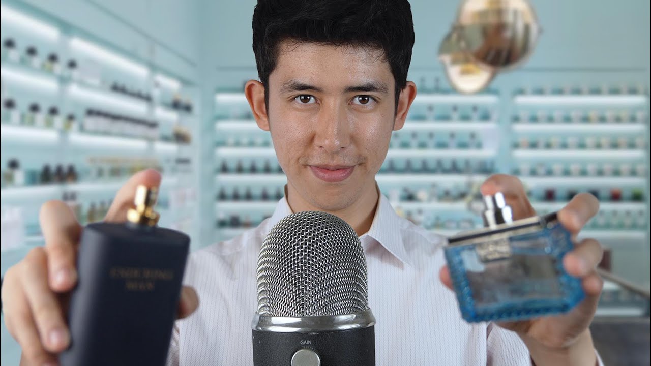 [ASMR] most RELAXING Cologne Salesman Roleplay EVER