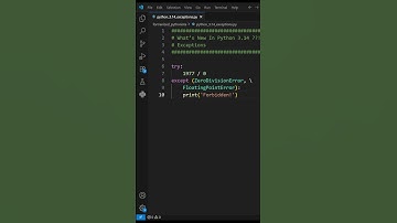 What’s New In Python 3.14? | Part 2 | Exceptions |  #python