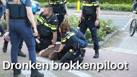 Dronken automobilist verzet zich bij aanhouding na ongeval