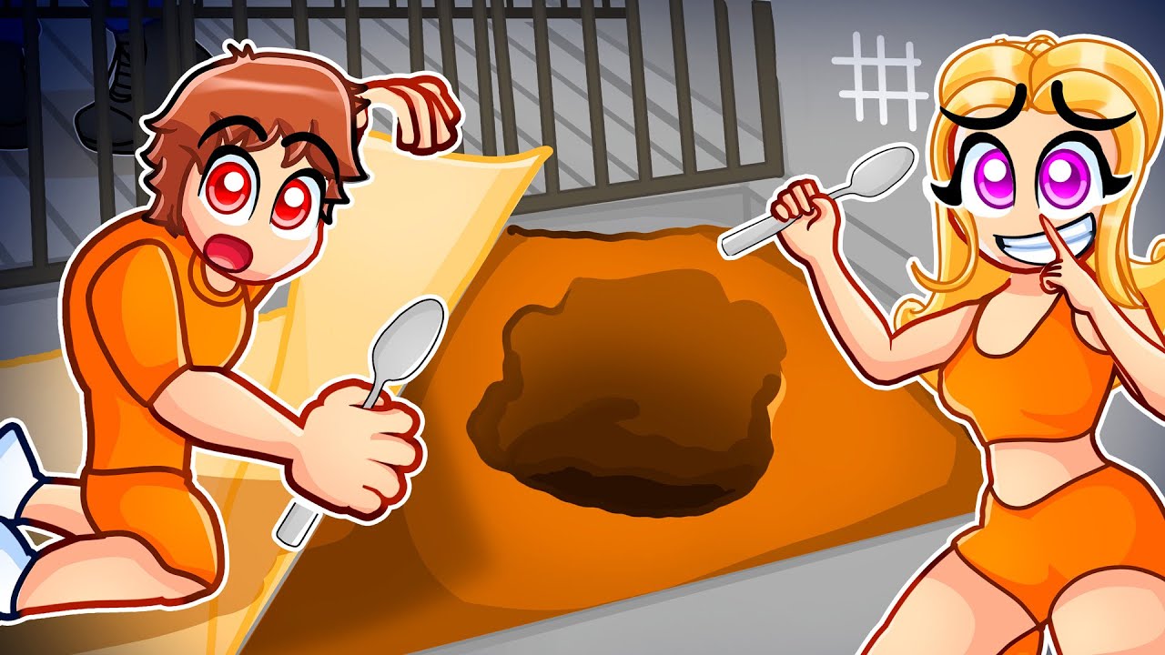 I Escape PRISON With Only A SPOON With MY CRAZY FAN GIRLS...