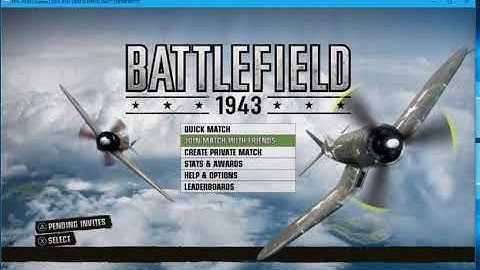 RPCS3 | Battlefield 1943 | Menus | Vulkan | Windows 10 | R9 390, i5-4690k