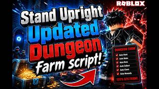 Stand Upright Dungeon Script! #roblox #jojo #video #anime