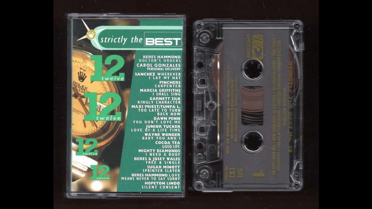 STRICTLY THE BEST 12 VARIOUS ARTISTS 1993 Cassette Tape Rip Full