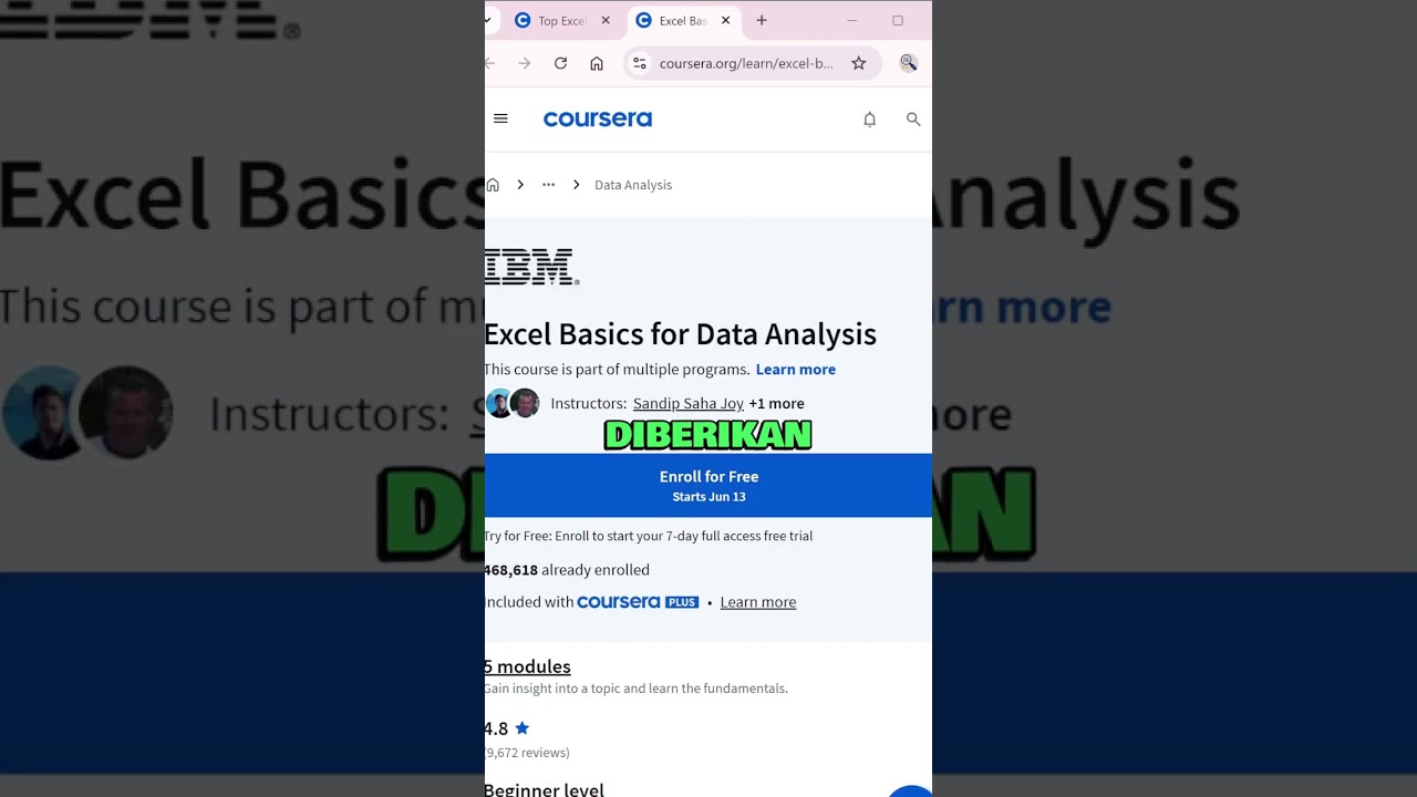 Cara mengakses COURSERA gratis!