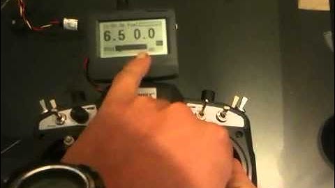 Turnigy X9 Transmitter Frsky DHT-U Telemetry Dashboard Disp