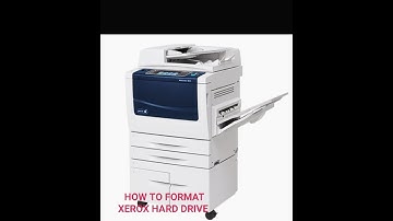 how to format xerox 58xx .57xx.59xx.hard drive with ghost file